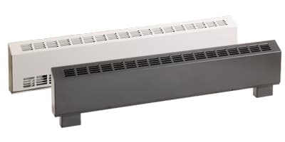 Ouellet ODIA - 500W (240 V / 1Ø) Steel Sloped Top Draft Barrier - Almond - 733mm