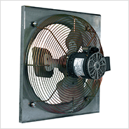 Sidewall Direct Drive Propeller Exhaust Fan (1Ø/115V; Up to 2047CFM)(1/4 HP)