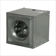 Inline Duct Fan Centrifugal:  Direct Drive (1Ø/115V; Up to 963 CFM)(1/4 HP)
