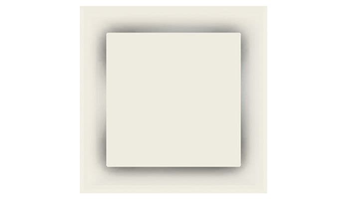 A1100 - Aluminum, Architectural Plaque Diffuser, Lay-In, 10 RD, 24x24