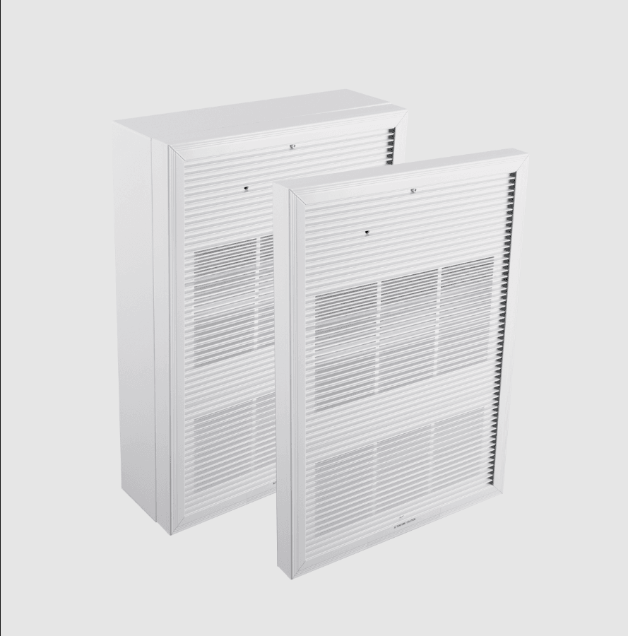 Architectural Aluminum Wall Fan Heater