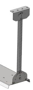 Universal mount kit: Stainless steel