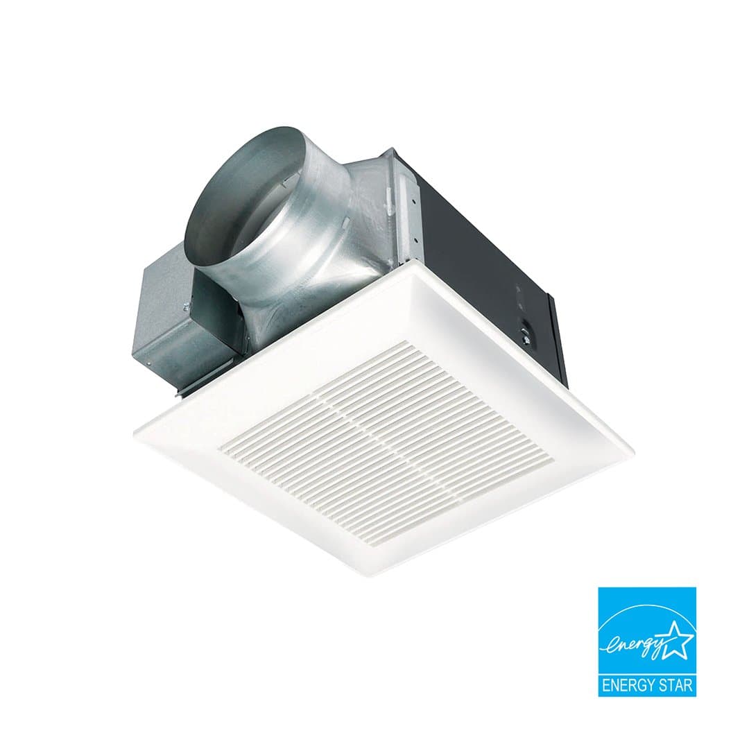 Panasonic WhisperCeiling Spot Ventilation Fan, 290 CFM - (120V / 60Hz / 1Ø)